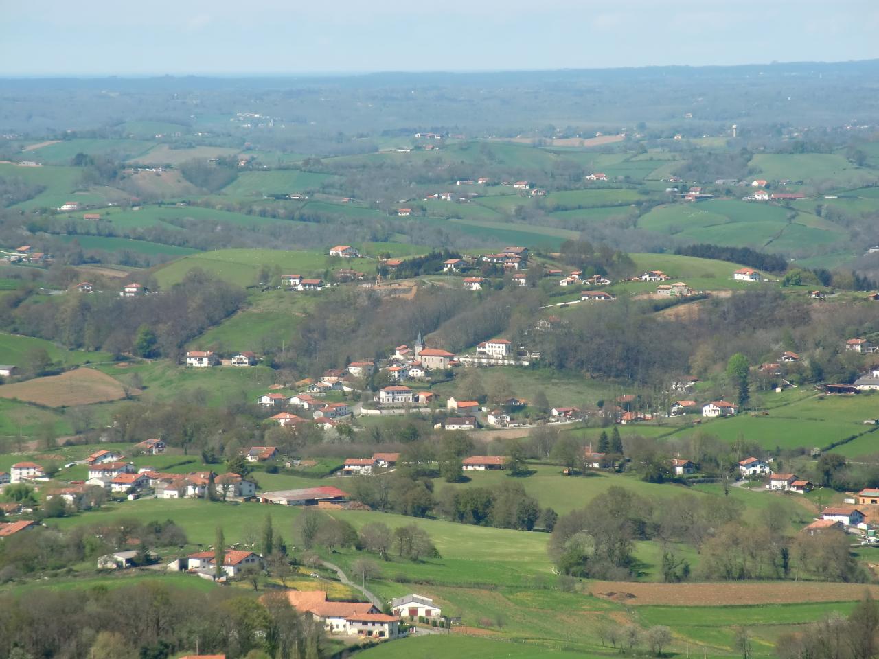 Bourg (vue d'Abarratia)