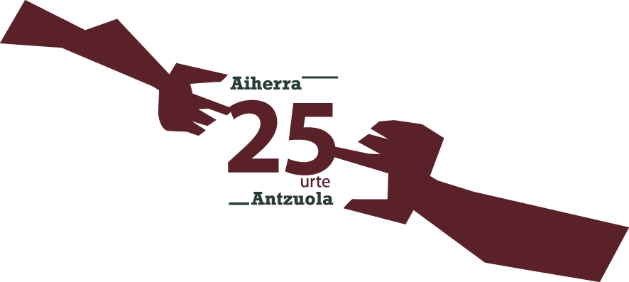 LOGO 25 Urteak ANTZUOLA AIHERRA