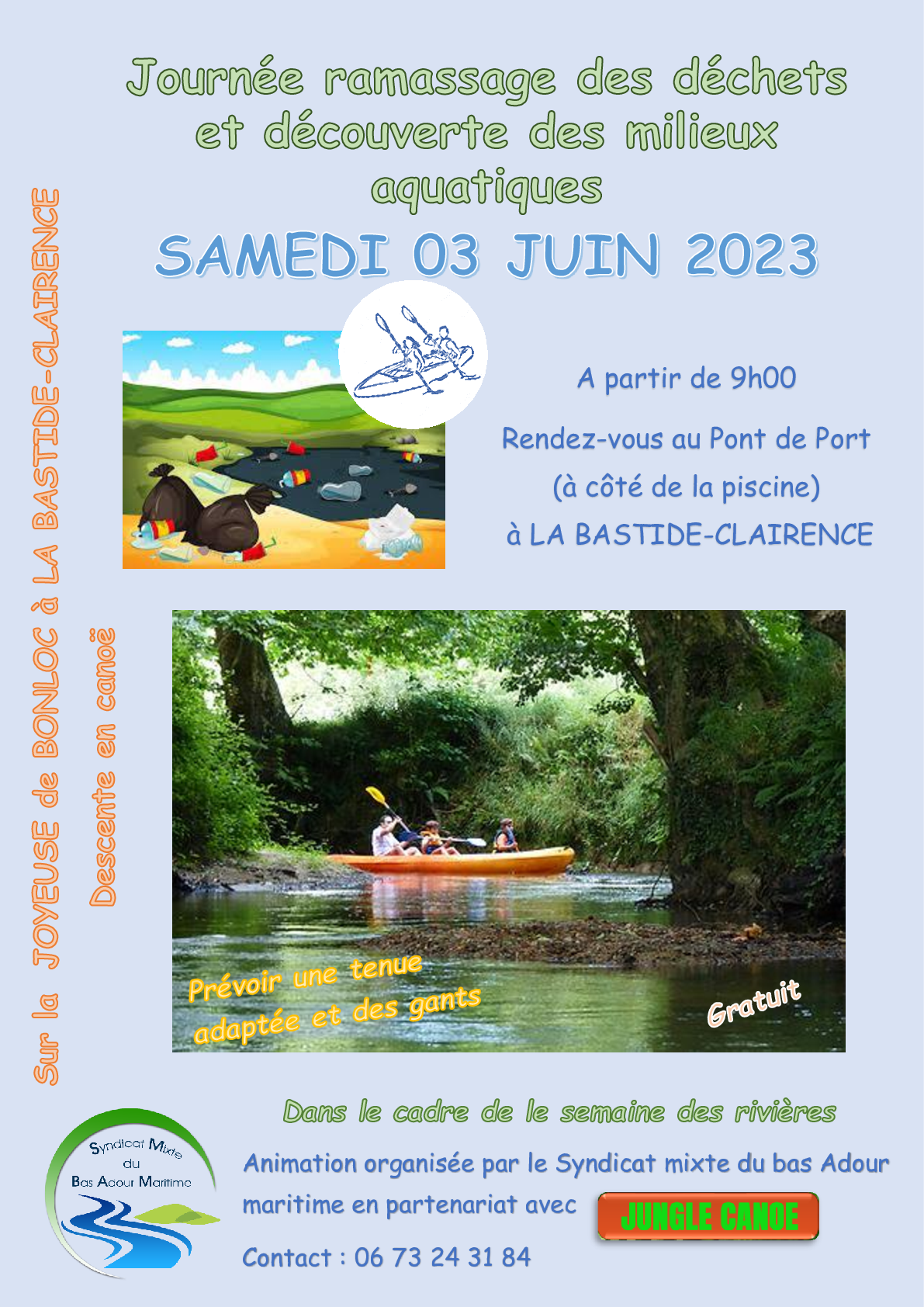 Affiche riviere 3 juin